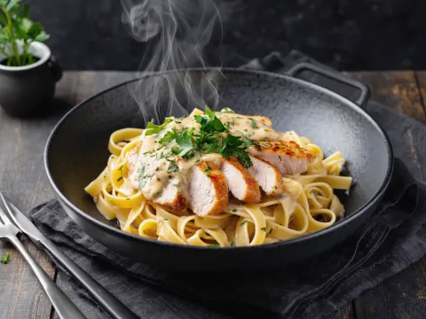Creamy Garlic Chicken Pasta (One-Pot Comfort Food)
