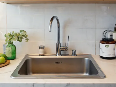 How to Keep Your Kitchen Sink Smelling Fresh (No Chemicals)