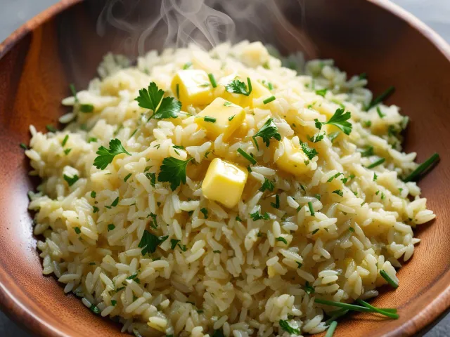 Garlic Herb Butter Rice (Simple & Addictive)
