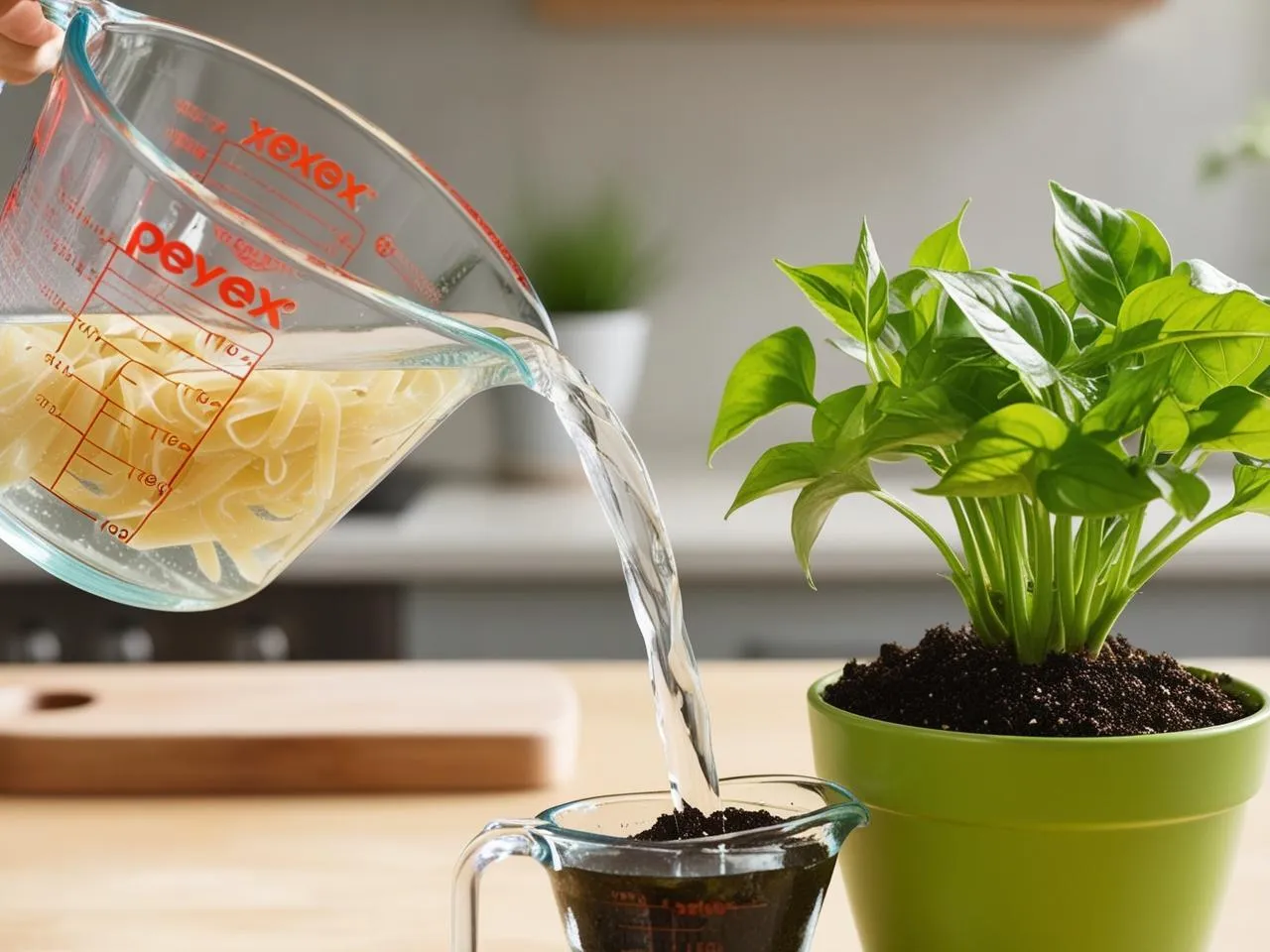 Watering Hack: Reuse Boiled Pasta Water on Plants