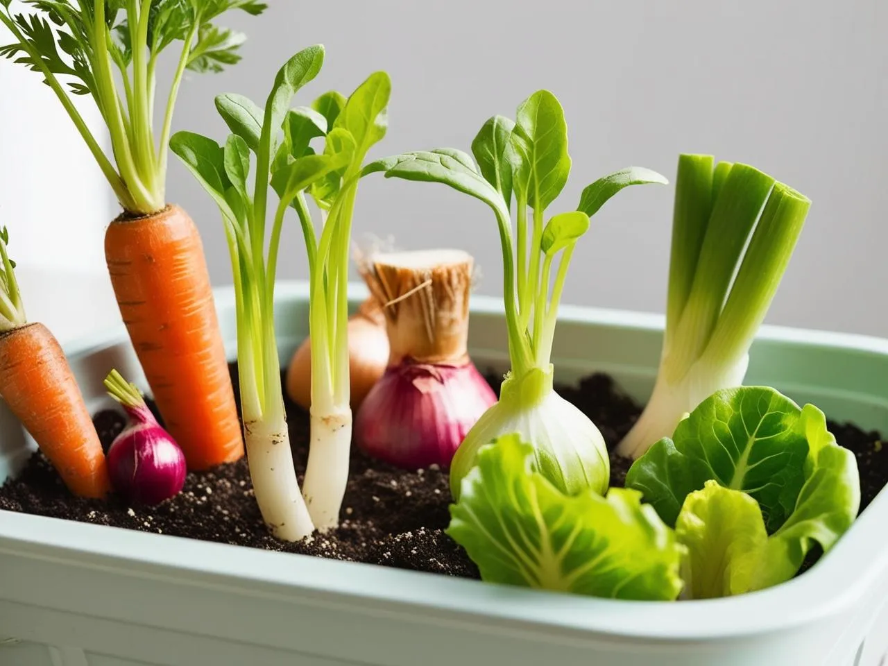 Regrow Veggies from Scraps in Your Kitchen