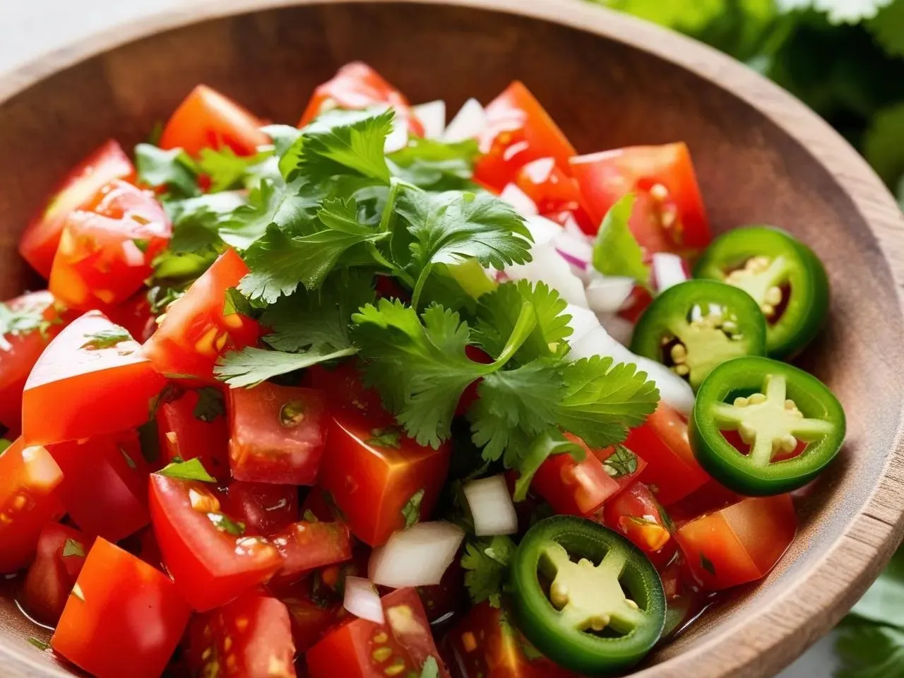 Easy Tomato Salsa with Garden Ingredients
